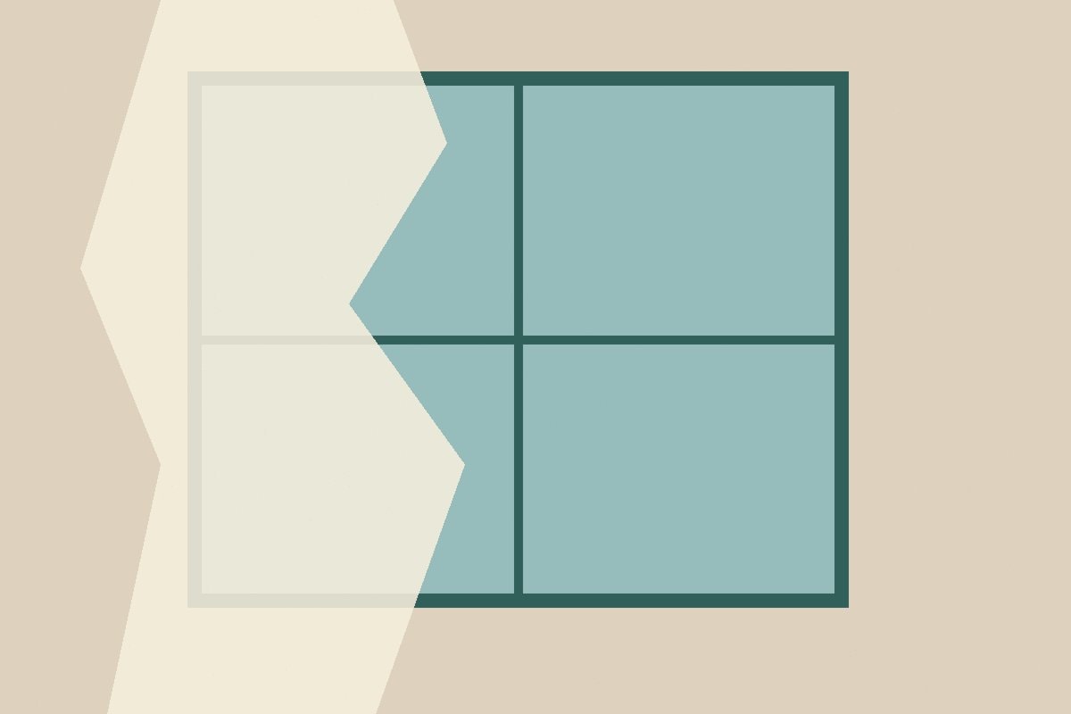 A pale curtain moving beside an open window